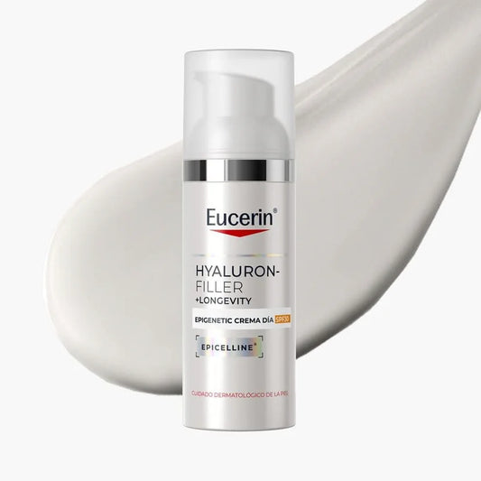 EUCERIN HYALURON-FILLER + LONGEVITY EPIGENETIC CREMA DÍA FPS 30