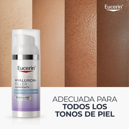 EUCERIN HYALURON-FILLER + LONGEVITY EPIGENETIC CREMA NOCHE