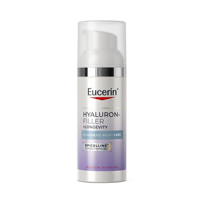 EUCERIN HYALURON-FILLER + LONGEVITY EPIGENETIC CREMA NOCHE