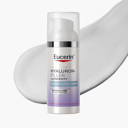 EUCERIN HYALURON-FILLER + LONGEVITY EPIGENETIC CREMA NOCHE