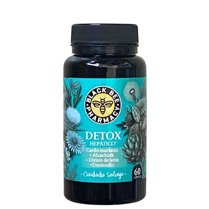BLACK BEE DETOX HEPÁTICO 60 CÁPSULAS