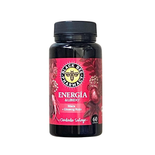 BLACK BEE ENERGÍA & LÍBIDO 60 CÁPSULAS