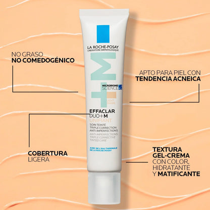 EFFACLAR DUO+M UNIFIANT COLOR CLARO