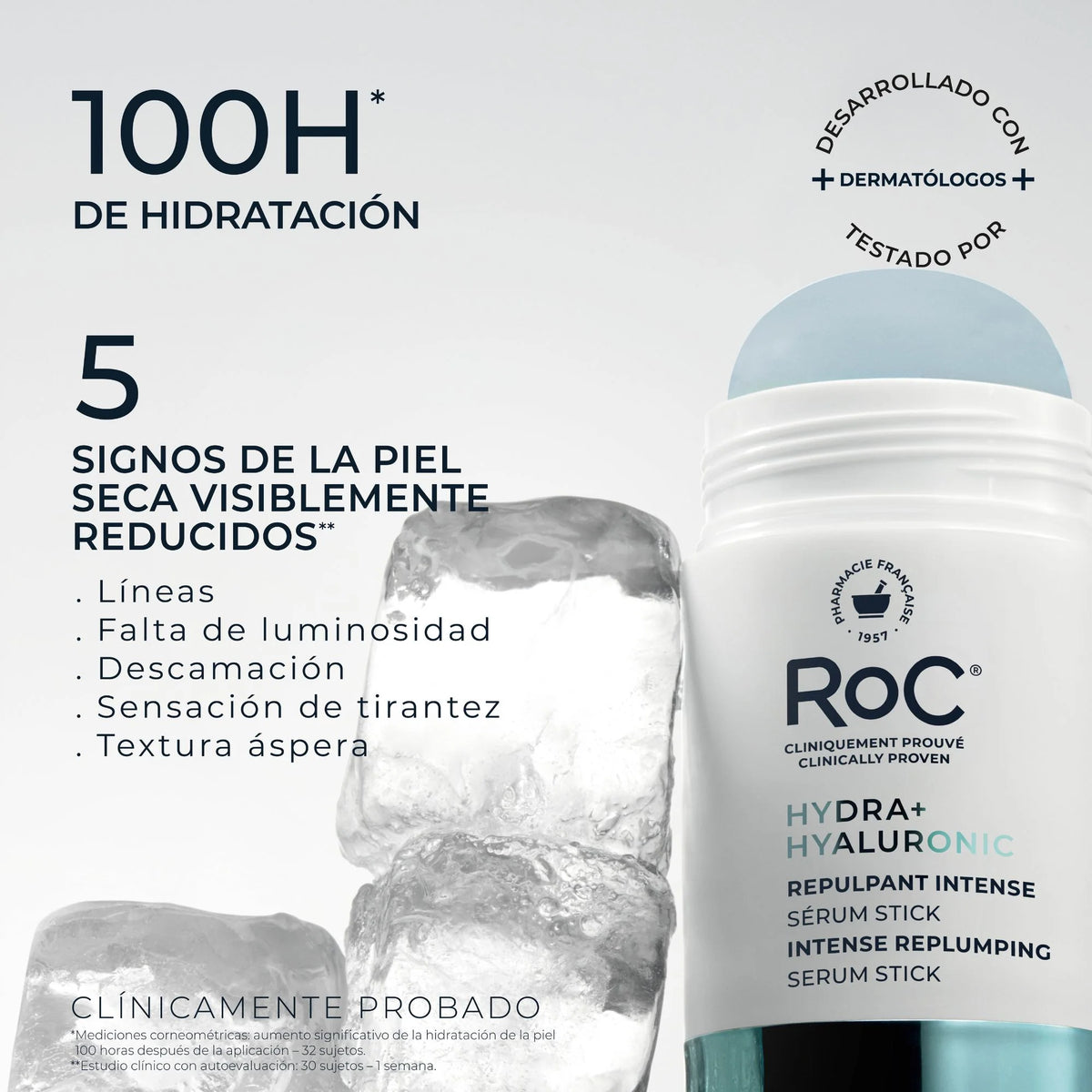 ROC Hydra + Hyaluronic Repulpant Intense Sérum Stick