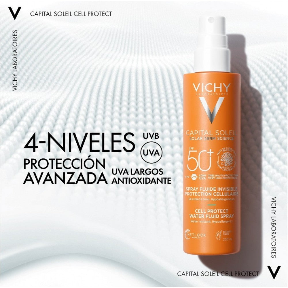 CAPITAL SOLEIL SPRAY FLUIDO INVISIBLE SPF30 200ML