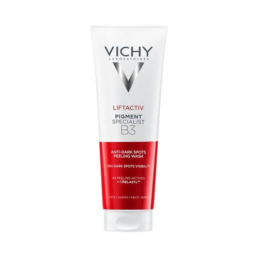 Vichy Liftactiv Pigment B3 Gel Limpiador Peeling Antimanchas, 125 ml