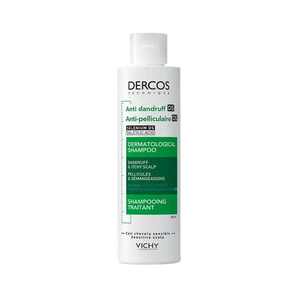 DERCOS CHAMPU ANTICASPA GRASA