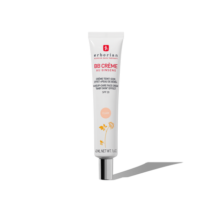 ERBORIAN BB CREME BB CON GINSENG CLAIR TARTAMIENTO CON COLOR 5 EN 1 PARA UN EFECTO PIEL DE BEBE  SPF 20  40ML
