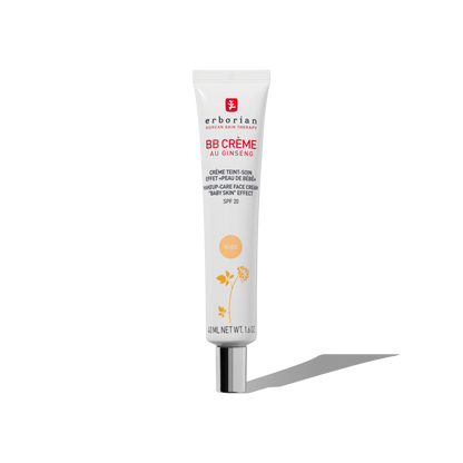 ERBORIAN BB CREME BB CON GINSENG NUDE TARTAMIENTO CON COLOR 5 EN 1 PARA UN EFECTO PIEL DE BEBE  SPF 20  40ML