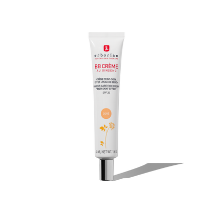 ERBORIAN BB CREME BB CON GINSENG DORE TARTAMIENTO CON COLOR 5 EN 1 PARA UN EFECTO PIEL DE BEBE  SPF 20  40ML