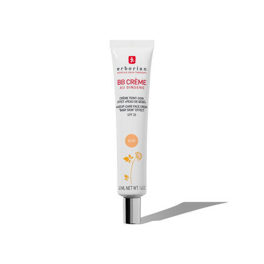ERBORIAN BB CREME BB CON GINSENG DORE TARTAMIENTO CON COLOR 5 EN 1 PARA UN EFECTO PIEL DE BEBE  SPF 20  40ML