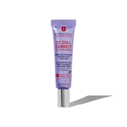 ERBORIAN CC DULL CORRECT TRATAMIENTO ILUMINADOR Y PERFECCIONADOR CON CENTELLA ASIATICA SPF25  15 ML