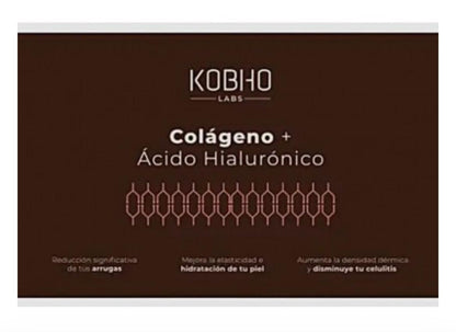 DUPLO KOBHO COLAGENO+ ACIDO HIALURÓNICO 2X 20 VIALES