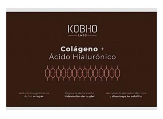DUPLO KOBHO COLAGENO+ ACIDO HIALURÓNICO 2X 20 VIALES