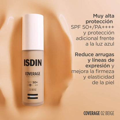 ISDIN COVERAGE SPF50+ 2.0 BEIGE