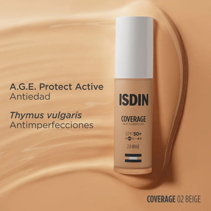 ISDIN COVERAGE SPF50+ 2.0 BEIGE