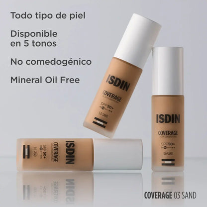 ISDIN COVERAGE SPF50+ 3.0 SAND