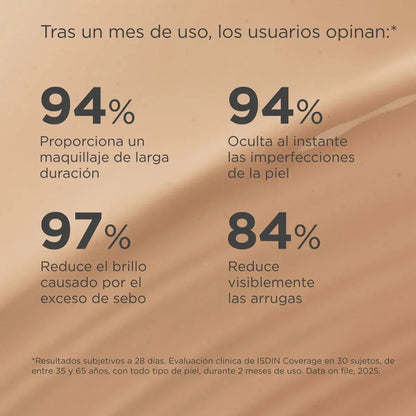 ISDIN COVERAGE SPF50+ 3.0 SAND