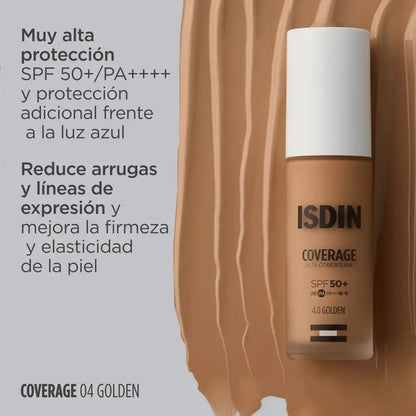 ISDIN COVERAGE SPF50+ 4.0 GOLDEN