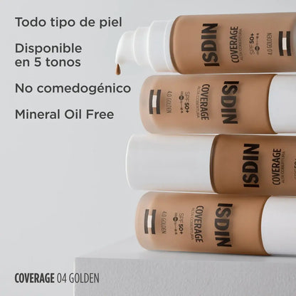 ISDIN COVERAGE SPF50+ 4.0 GOLDEN