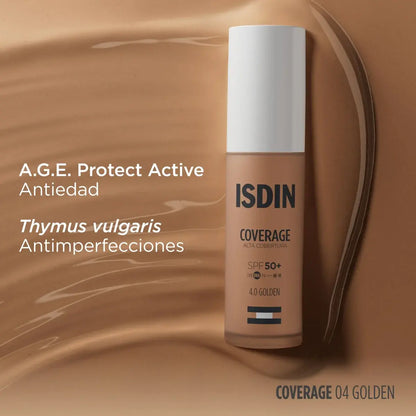 ISDIN COVERAGE SPF50+ 4.0 GOLDEN