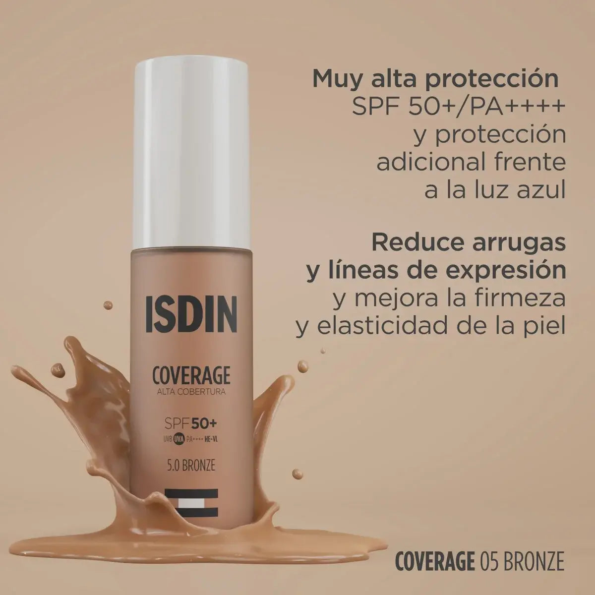 ISDIN COVERAGE SPF50+ 5.0 BRONZE