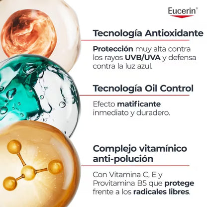 EUCERIN SERUM OIL CONTROL DRY TOUCH FP50