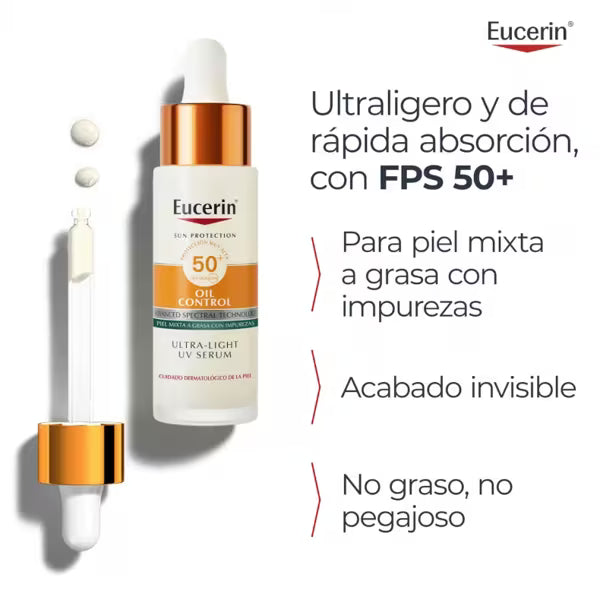 EUCERIN SERUM OIL CONTROL DRY TOUCH FP50