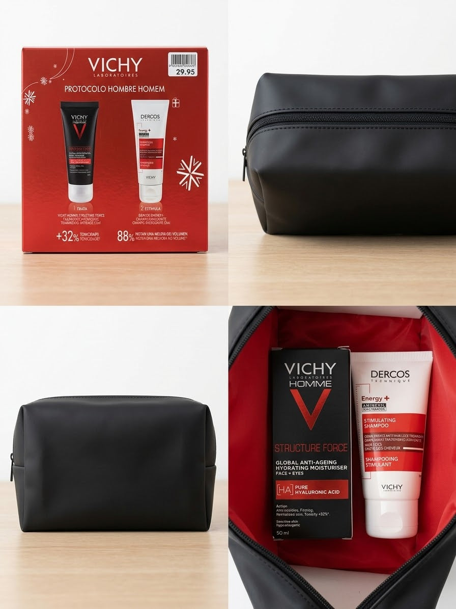 Cofre Vichy Navidad hombre