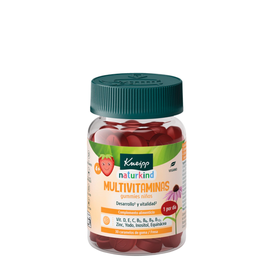KNEIPP NIÑOS MULTIVITAMINICO 30 GUMMIES FRESA