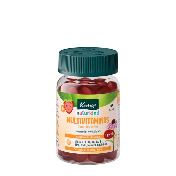 KNEIPP NIÑOS MULTIVITAMINICO 30 GUMMIES FRESA
