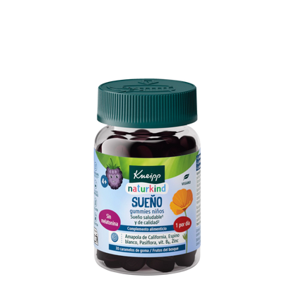 KNEIPP NIÑOS SUEÑO 30 GUMMIES FRUTOS DEL BOSQUE