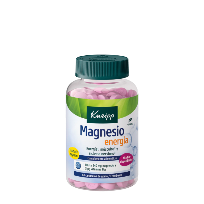 KNEIPP MAGNESIO ENERGIA 60 GUMMIES FRAMBUESA
