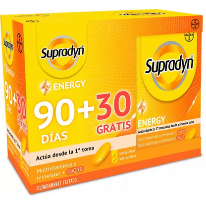 PACK SUPRADYN ENERGY 90+30 COMPRIMIDOS