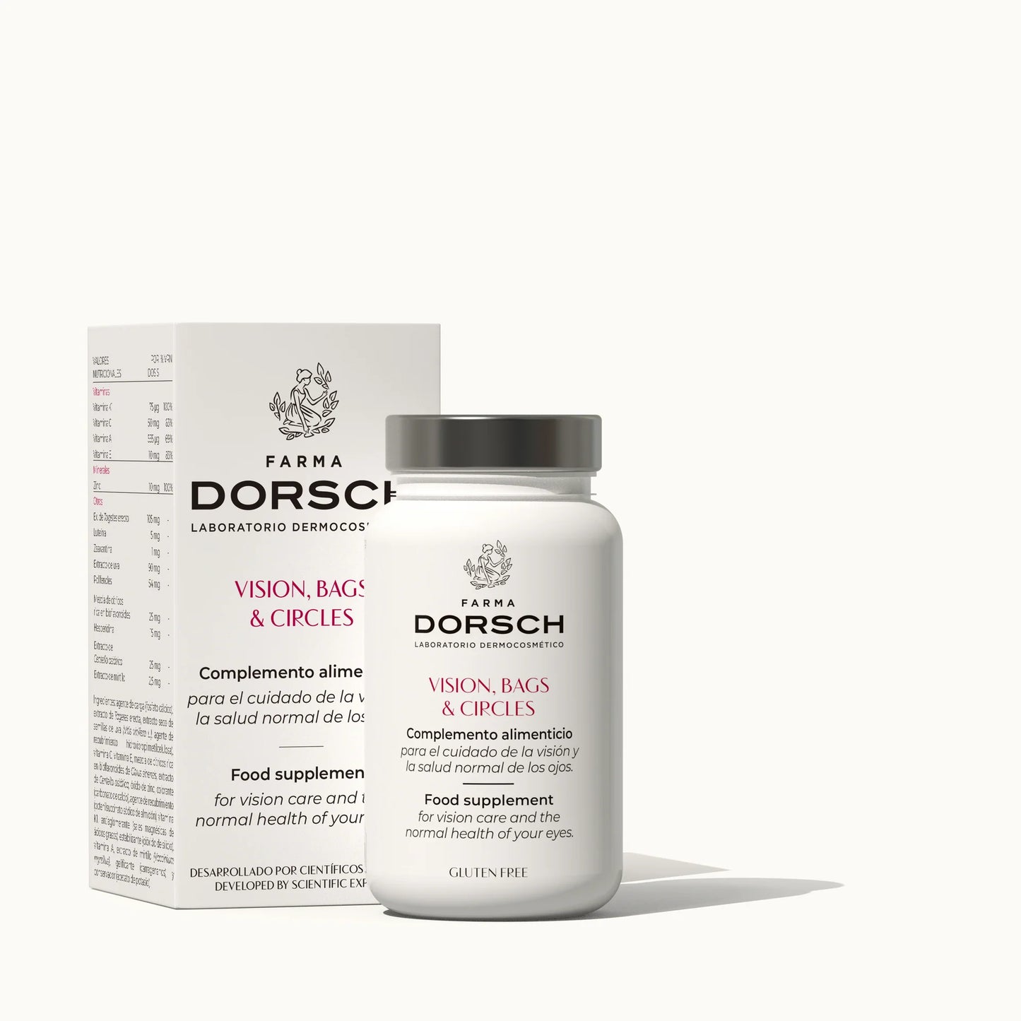 VISION ,BAGS AND CIRCLES FARMA DORSCH 60 CAPSULAS