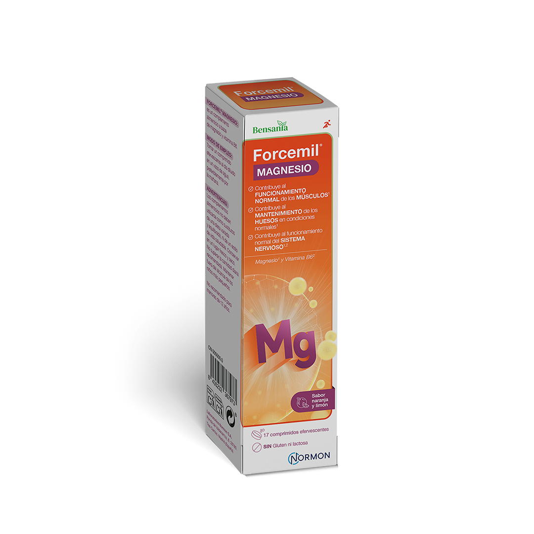 BENSANIA FORCEMIL MAGNESIO 17 COMPRIMIDOS EFERVESCENTES