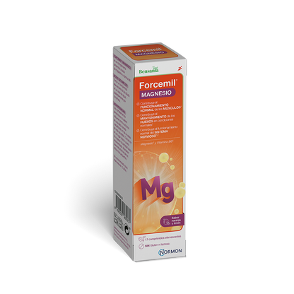 BENSANIA FORCEMIL MAGNESIO 17 COMPRIMIDOS EFERVESCENTES