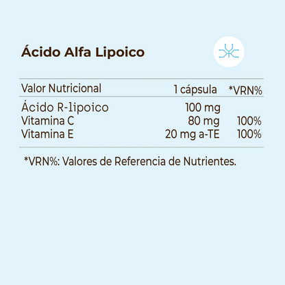 ACIDO ALFA LIPOICO 60 CAPSULAS KOBHO