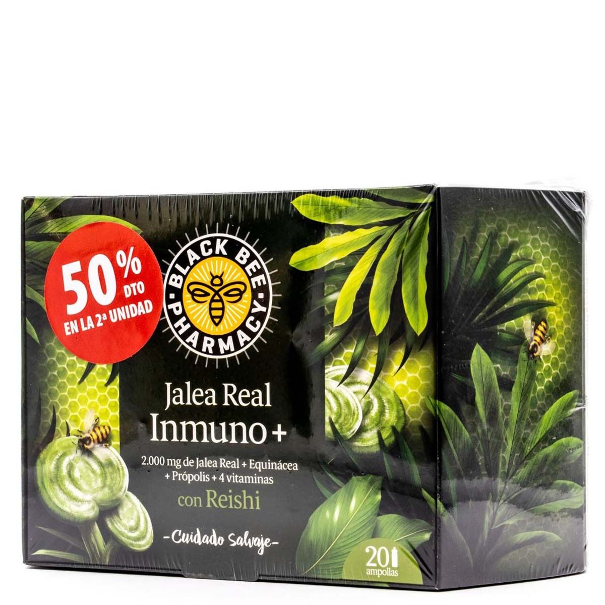 BLACKBEE JALEA REAL INMUNO PLUS DUPLO 2*20 VIALES