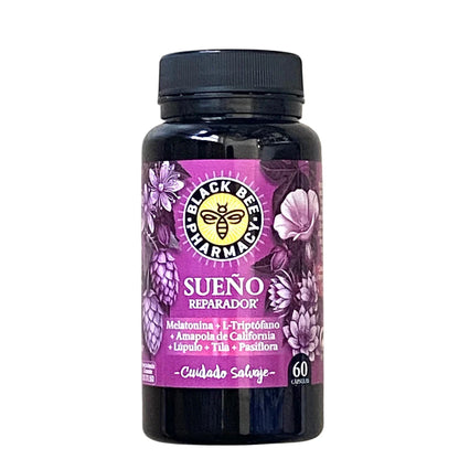 BLACK BEE SUEÑO REPARADOR 60 CÁPSULAS