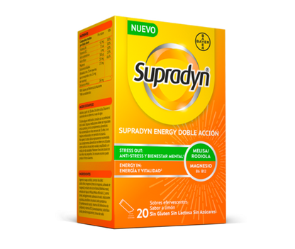 SUPRADYN ENERGY DOBLE ACCIÓN 20 SOBRES