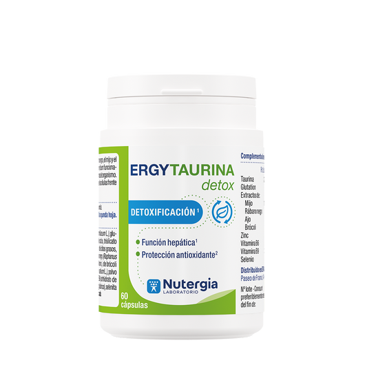ERGYTAURINA DETOX NUTERGIA 60 CAPSULAS