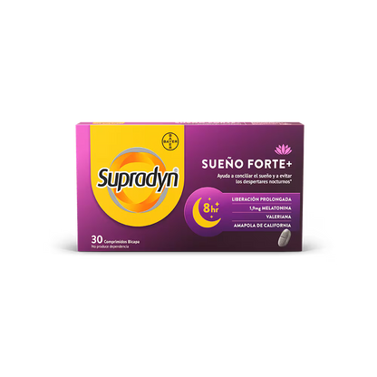 SUPRADYN SUEÑO FORTE+ 30 COMPRIMIDOS BICAPA