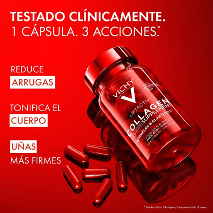 VICHY LIFTACTIV COLAGENO ARRUGAS Y ELASTICIDAD 60 CAPSULAS