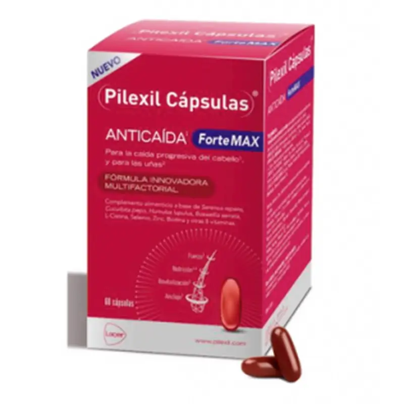 DUPLO PILEXIL FORTE MAX 60+60 CAPSULAS