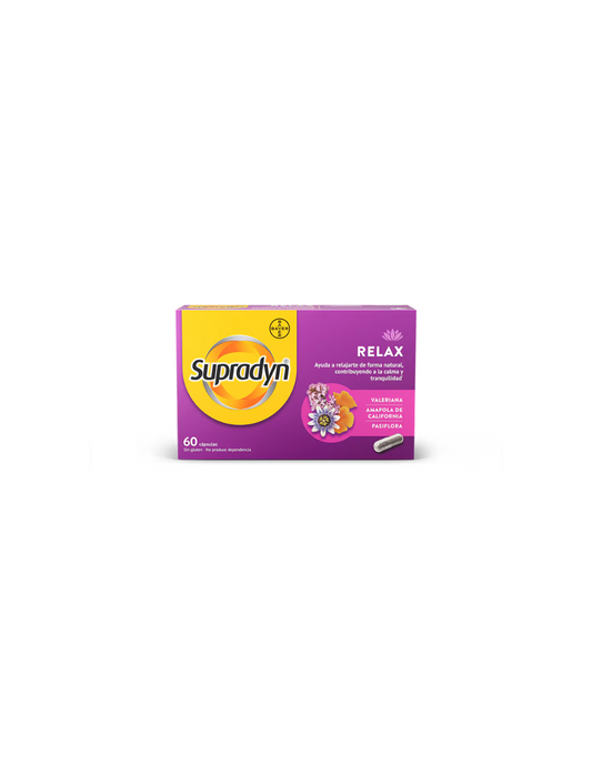 SUPRADYN RELAX 60 CAPSULAS